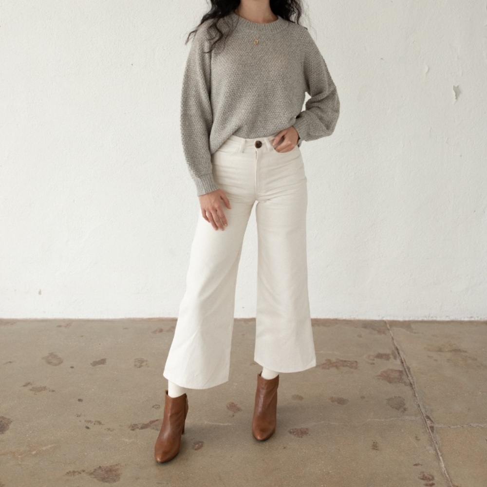 Tribe Alive High Rise Pant in Bone